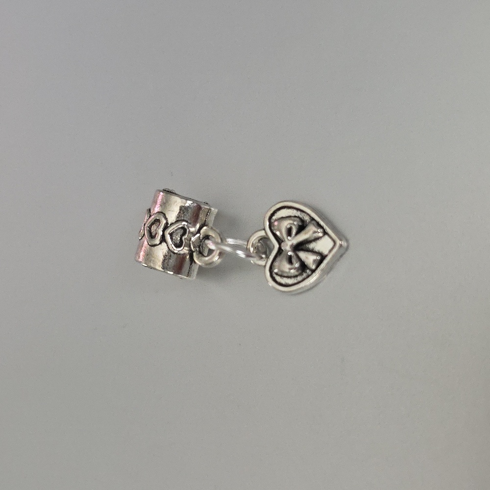 HEART  Charm Compatable With Pandora